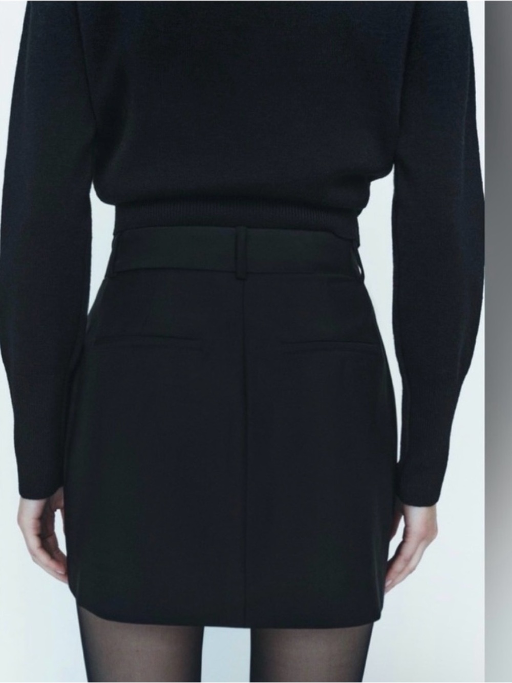 Zara Wool Blend Mini Skirt - Picture 5 of 5